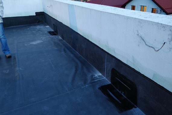 Hidroizolație la terasa unui balcon