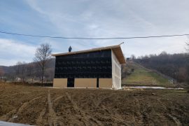 Hidroizolație acoperis casa noua de lemn Targoviste