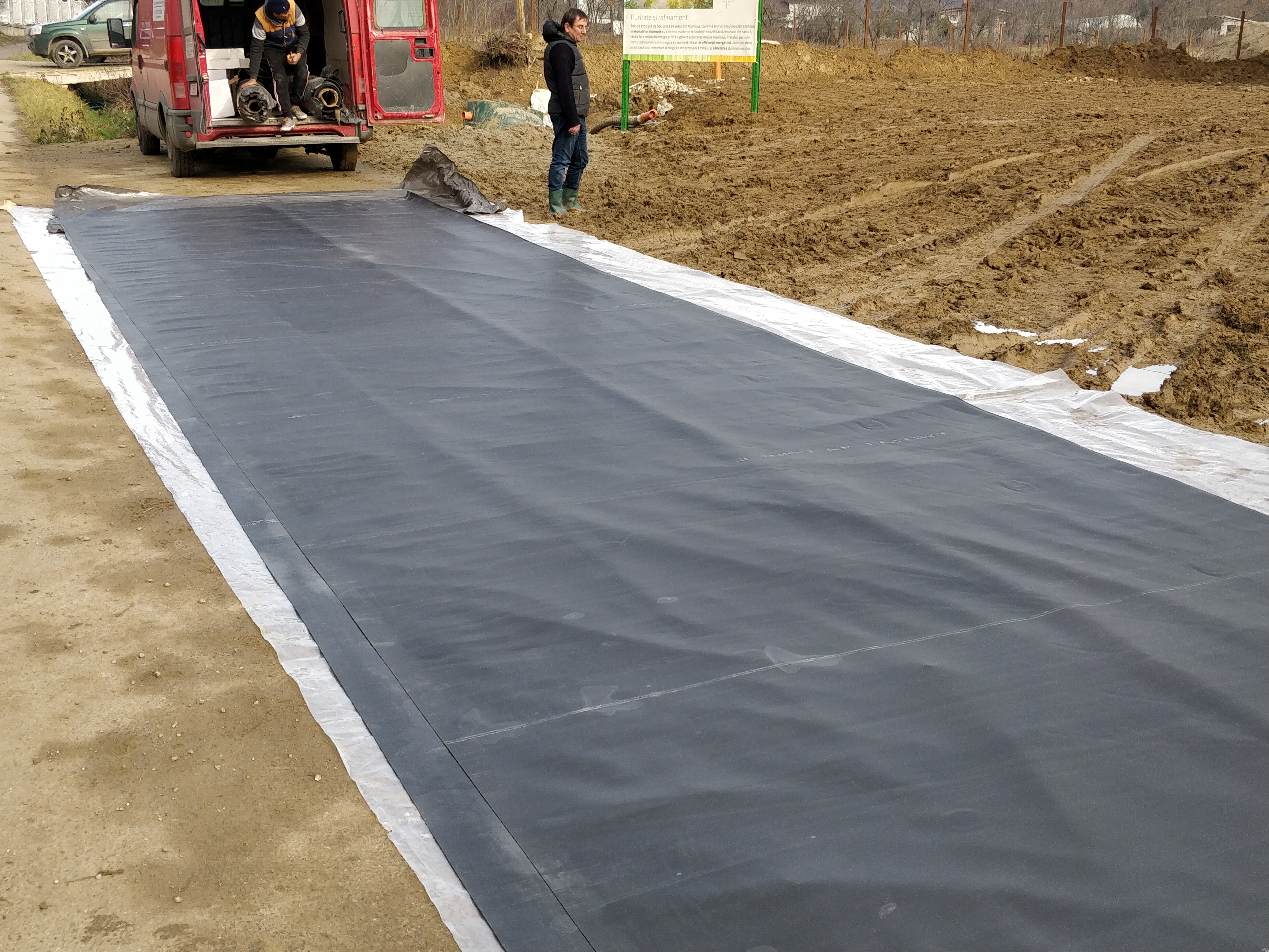 Hidroizolație acoperis casa noua de lemn Targoviste