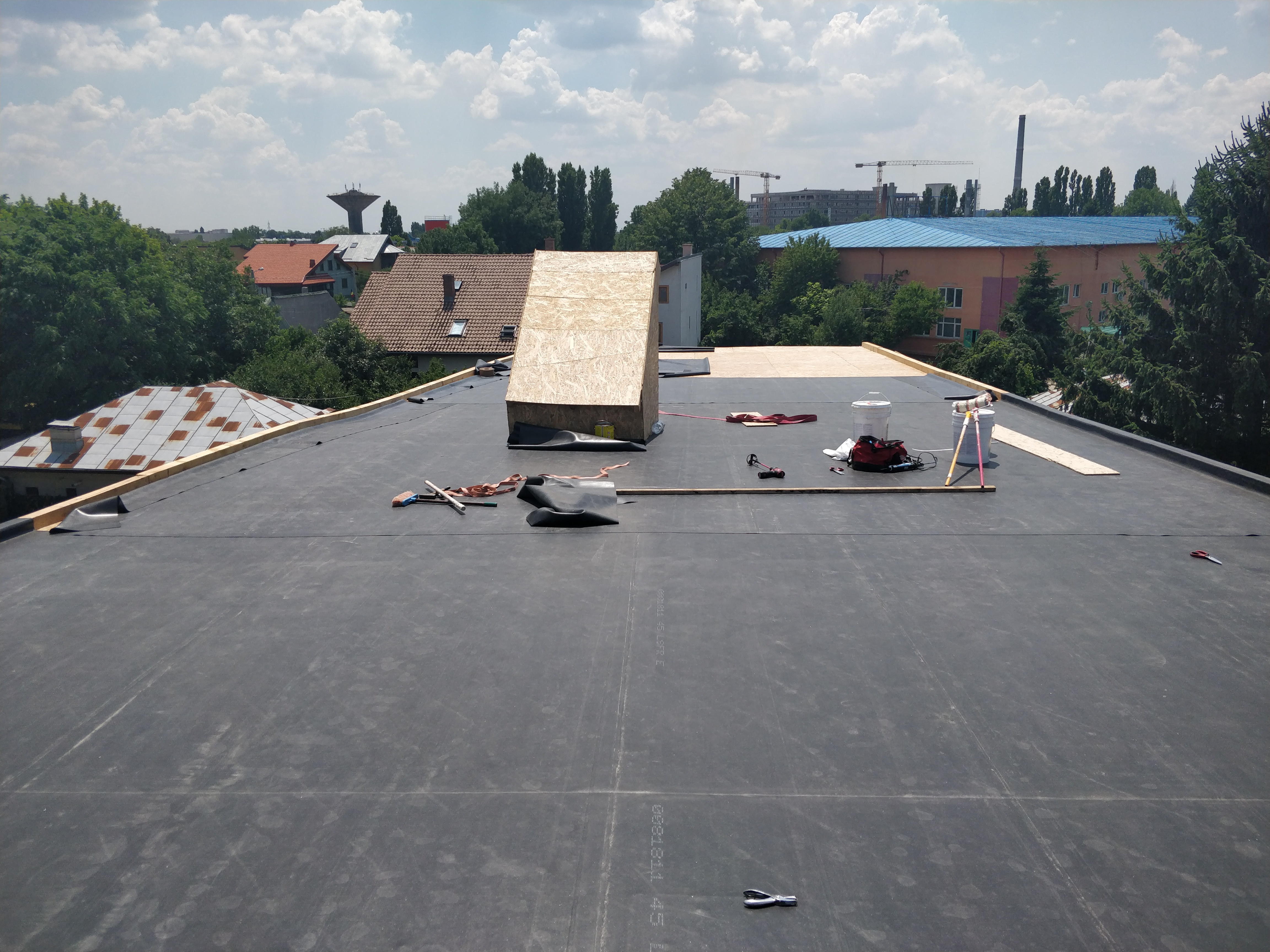 Hidroizolatie terasa casa, B-dul Iuliu Maniu, Bucuresti